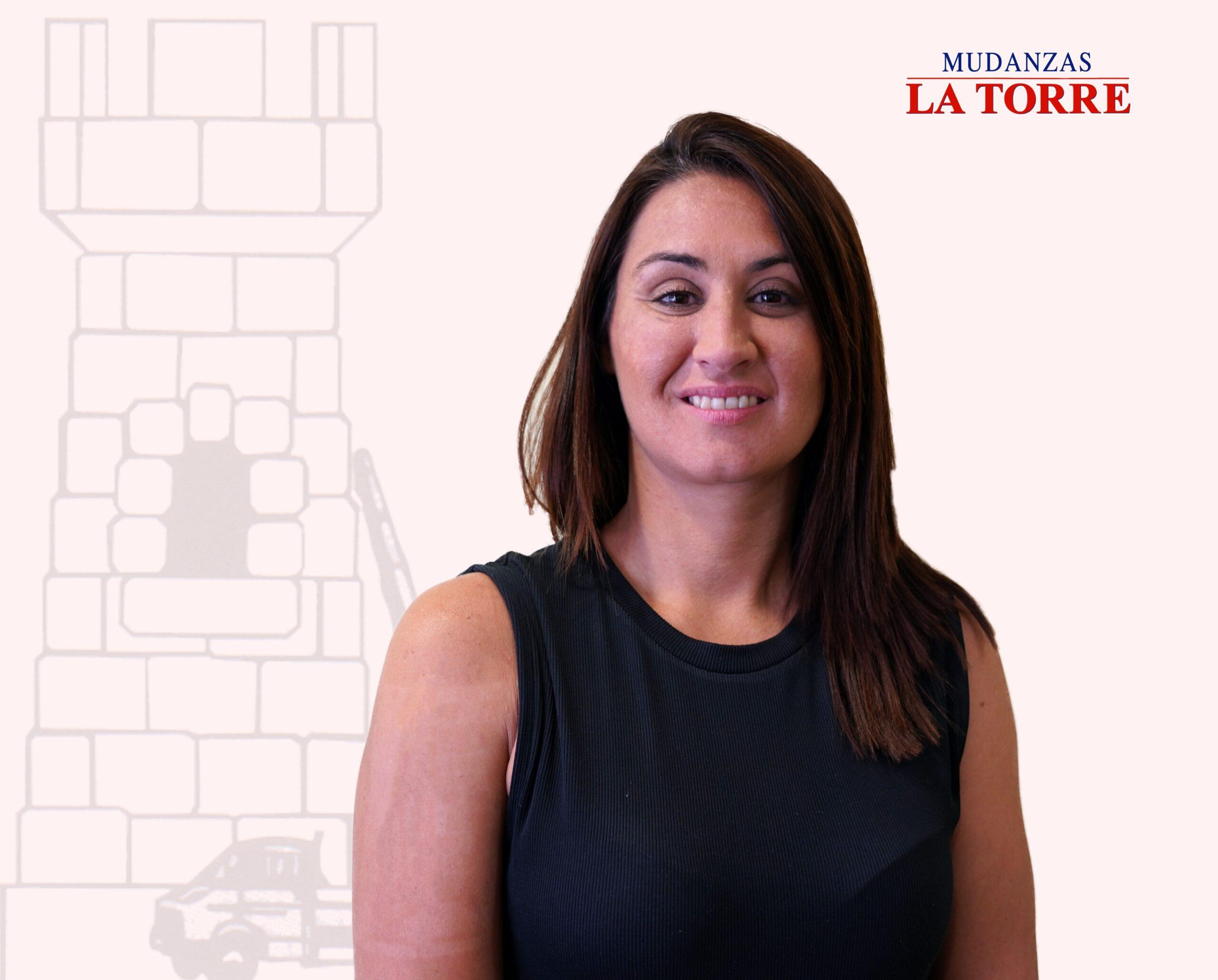 Desiree Castillo. La mejor empresa de mudanzas en Murcia. Mudanzas La Torre.